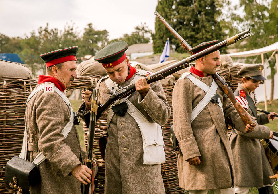 Военно-исторический фестиваль на Федюхиных высотах