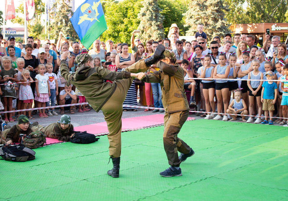 День ВДВ в ТРЦ Муссон