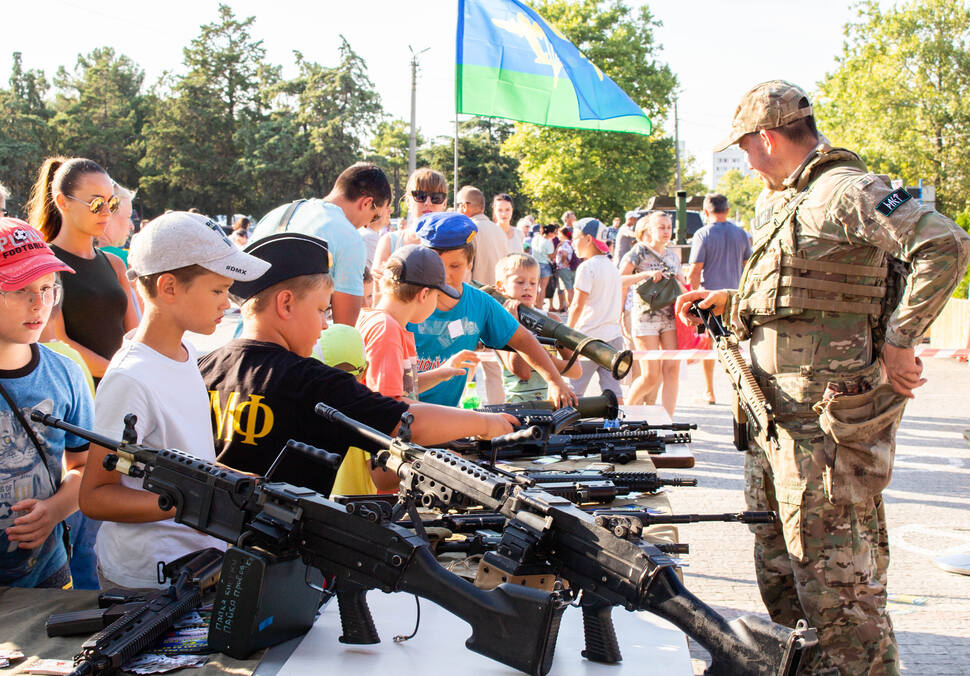 День ВДВ в ТРЦ Муссон