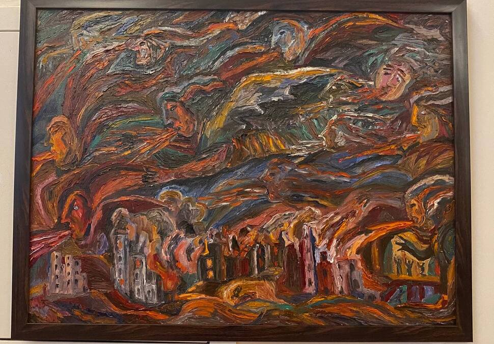 Картина Зинаиды Гурьевой «Демоны войны»